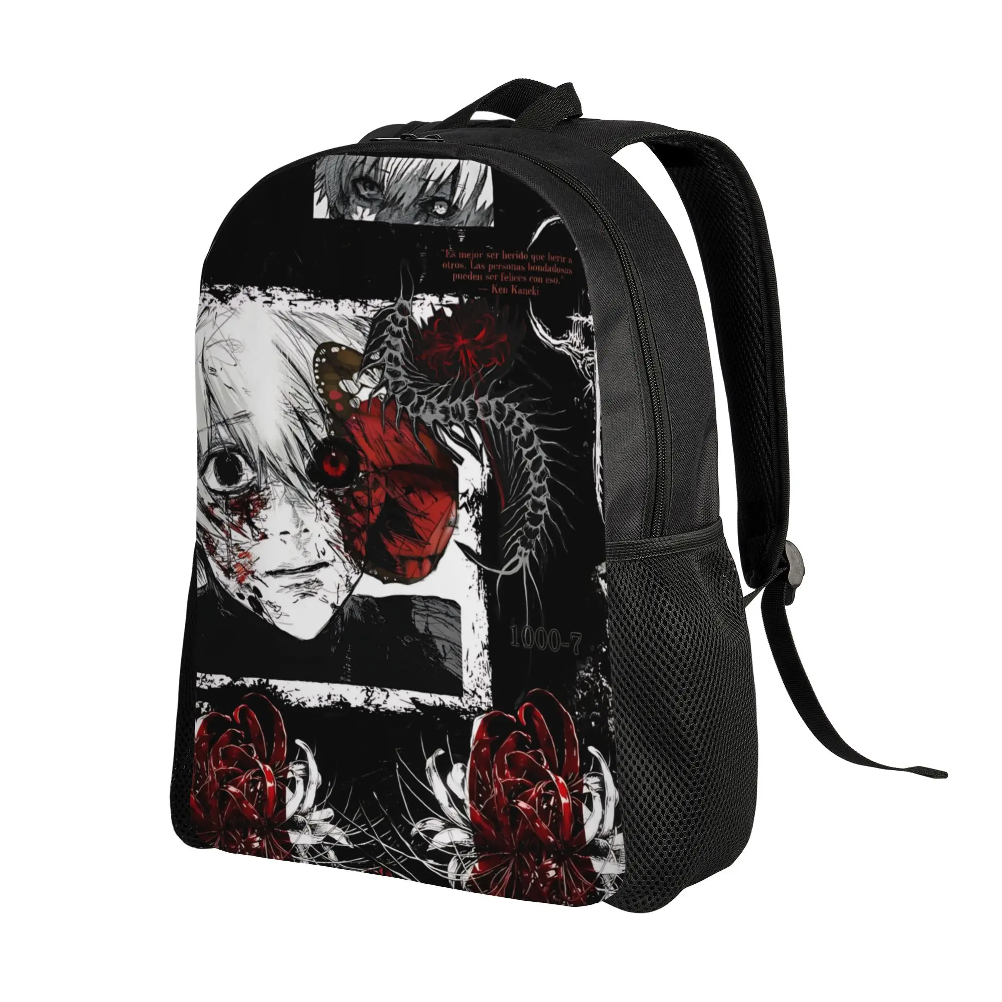 Fashion Halloween Tokyo Ghoul Kaneki Backpacks Its Bag  mochila Travel Large Capacity Rucksack