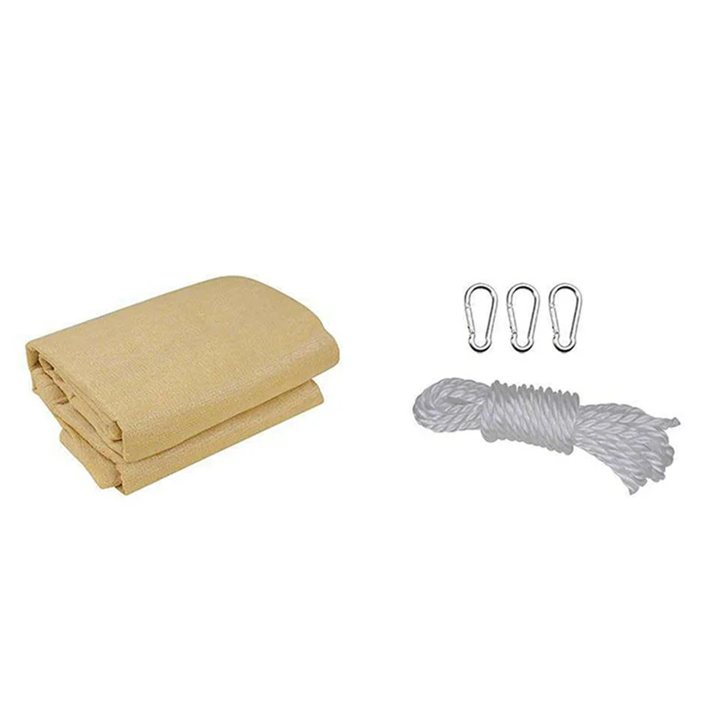 BHBD-2Pcs 1X1x1 متر في الهواء الطلق نافذة الظل الشراع تنفس الثلاثي اضافية كبيرة الظل الشراع