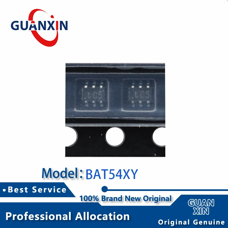 

100% New BAT54XY Marking tcs SOT-363 BAT54