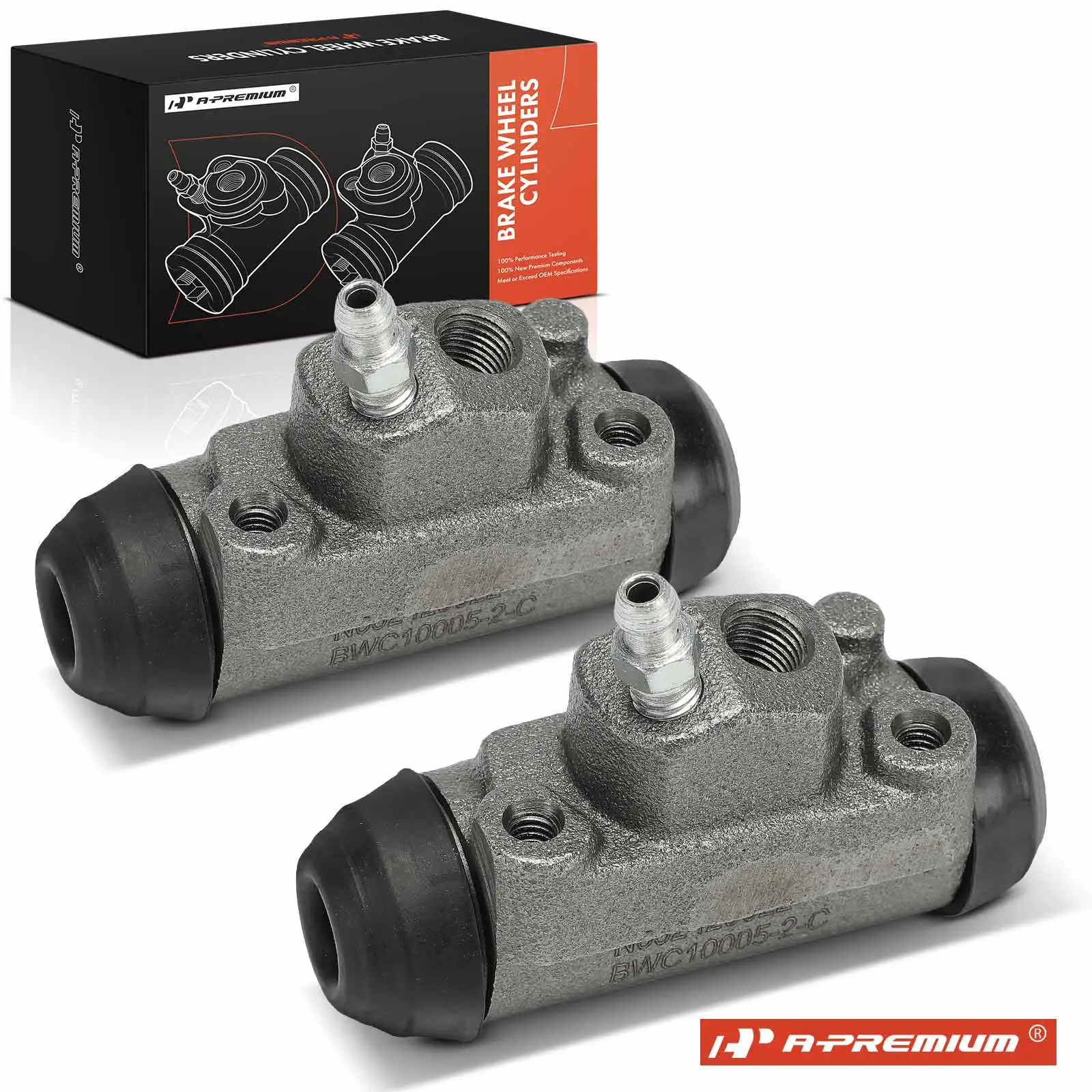 A-Premium 2Pcs Front Side Brake Wheel Cylinders for Chevrolet Malibu 1964 Buick Skylark 1965-1966 Special Sportwagon 1964-1966