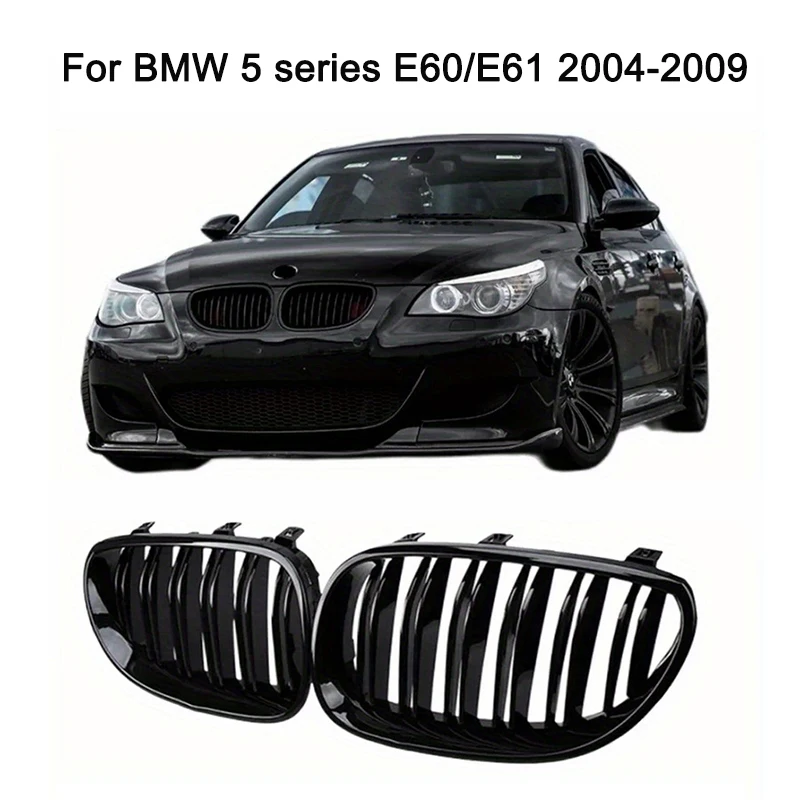 

The Front Bumper and Grille Double-wire Are Suitable for BMW 5 Series E60/E61 2004-2009 Modified Body Kit