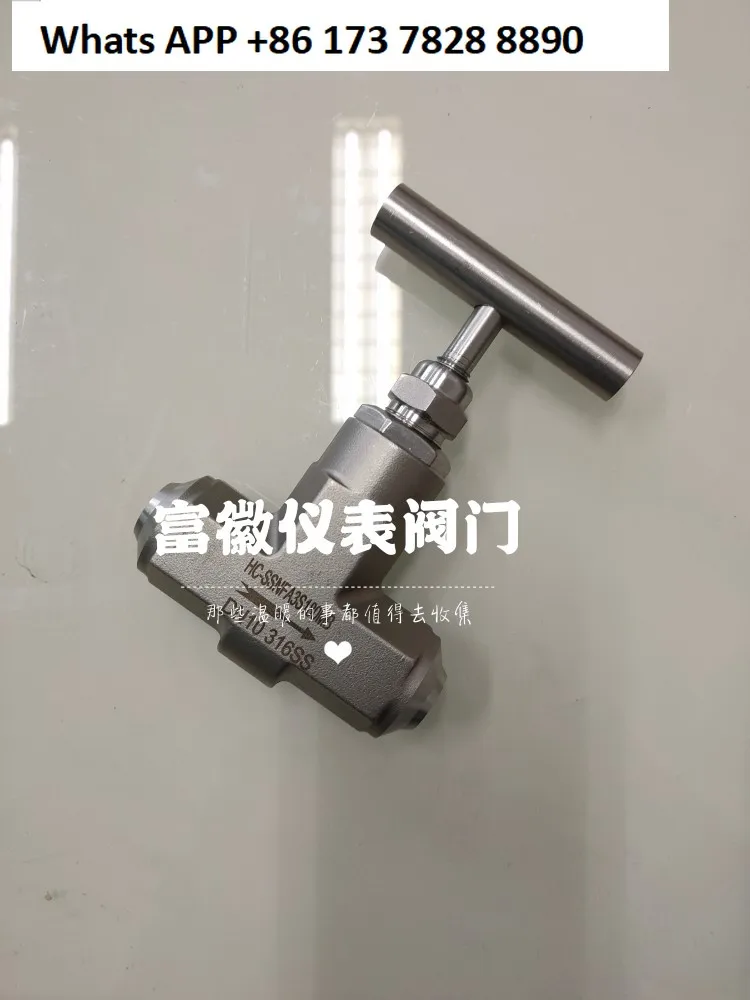 Butt welding shut-off valve high temperature and high pressure shut-off valve J61Y-320P needle valve