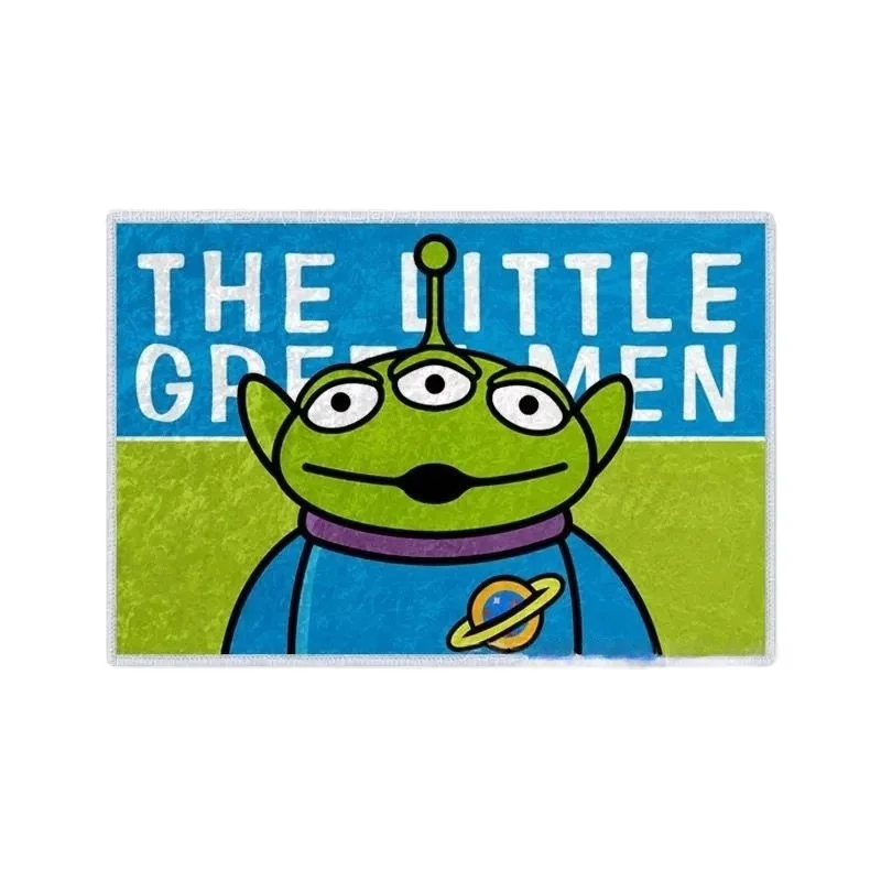 Cute Toy Story Character Print Chenille Doormat 50*80cm Fluffy Soft Anti Slip Water Absorbent Bathroom Rug For Children Room view 4