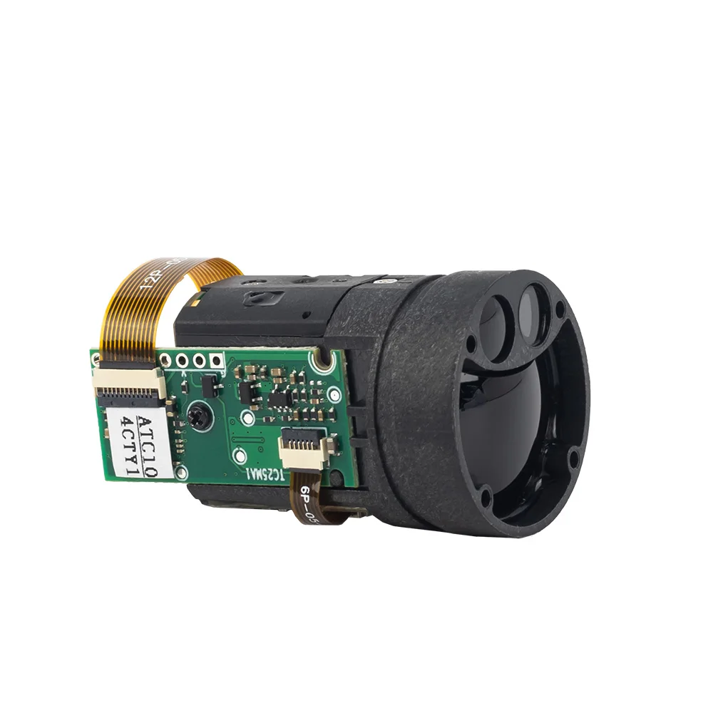 TC25 UART Laser Rangefinder Module Sensor with Laser Pointer Night Vision ESP32 1500m Infrared Laser Rangefinder Sensor