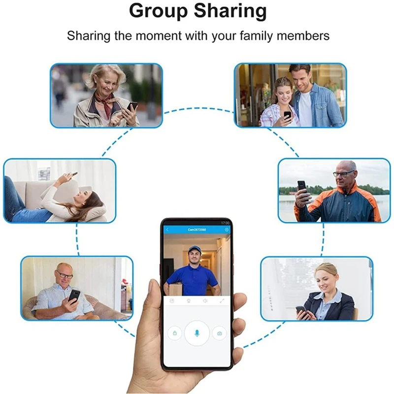 FULL-2X умные видео дверные звонки беспроводной Wi-Fi видео дверной звонок с камерой умный дверной звонок безопасности PIR обнаружение движения
