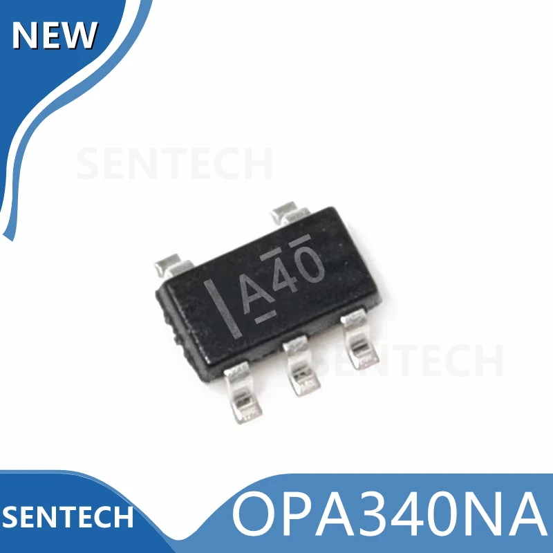 5pcs/lot 100% New Original OPA340NA SOT-23-5 A40 Zero drift CMOS operational amplifier