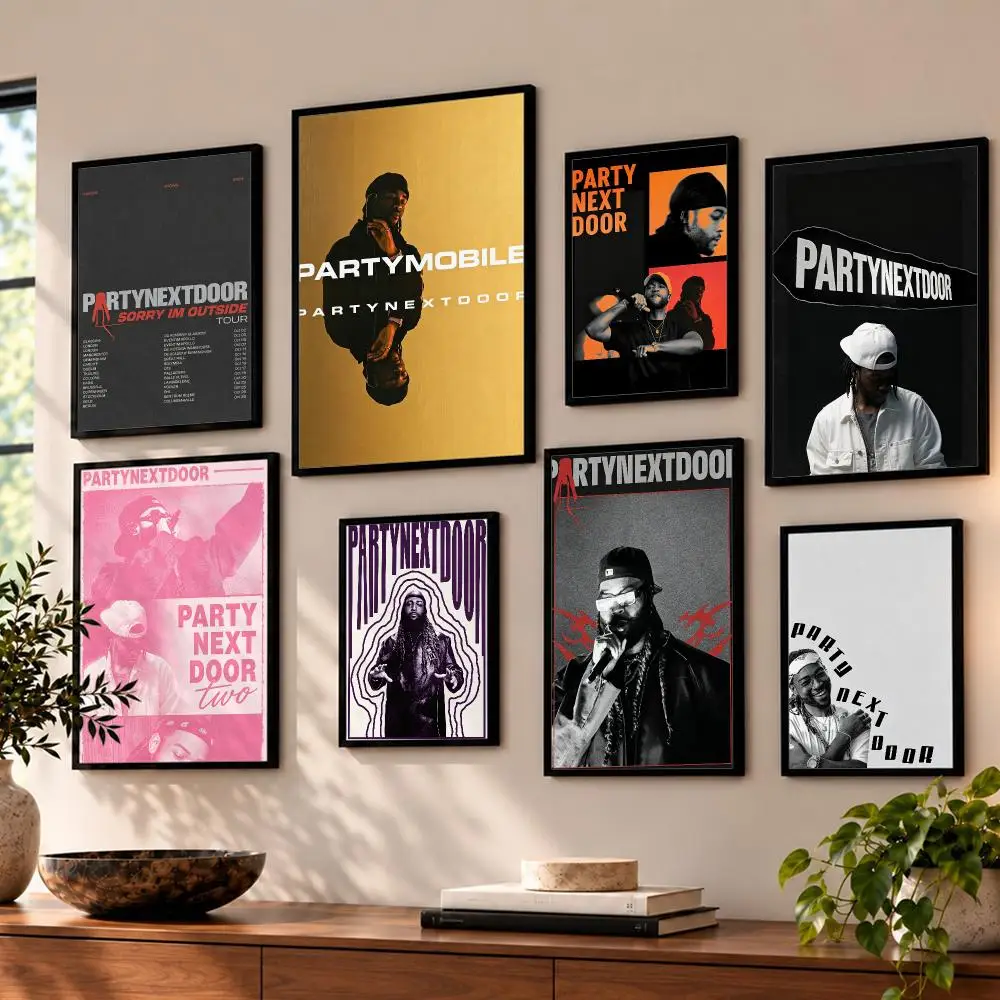 music PartyNextDoor Poster Poster HD Self Adhesive Waterproof Wall Art Print Bedroom Living Room Decor Gift