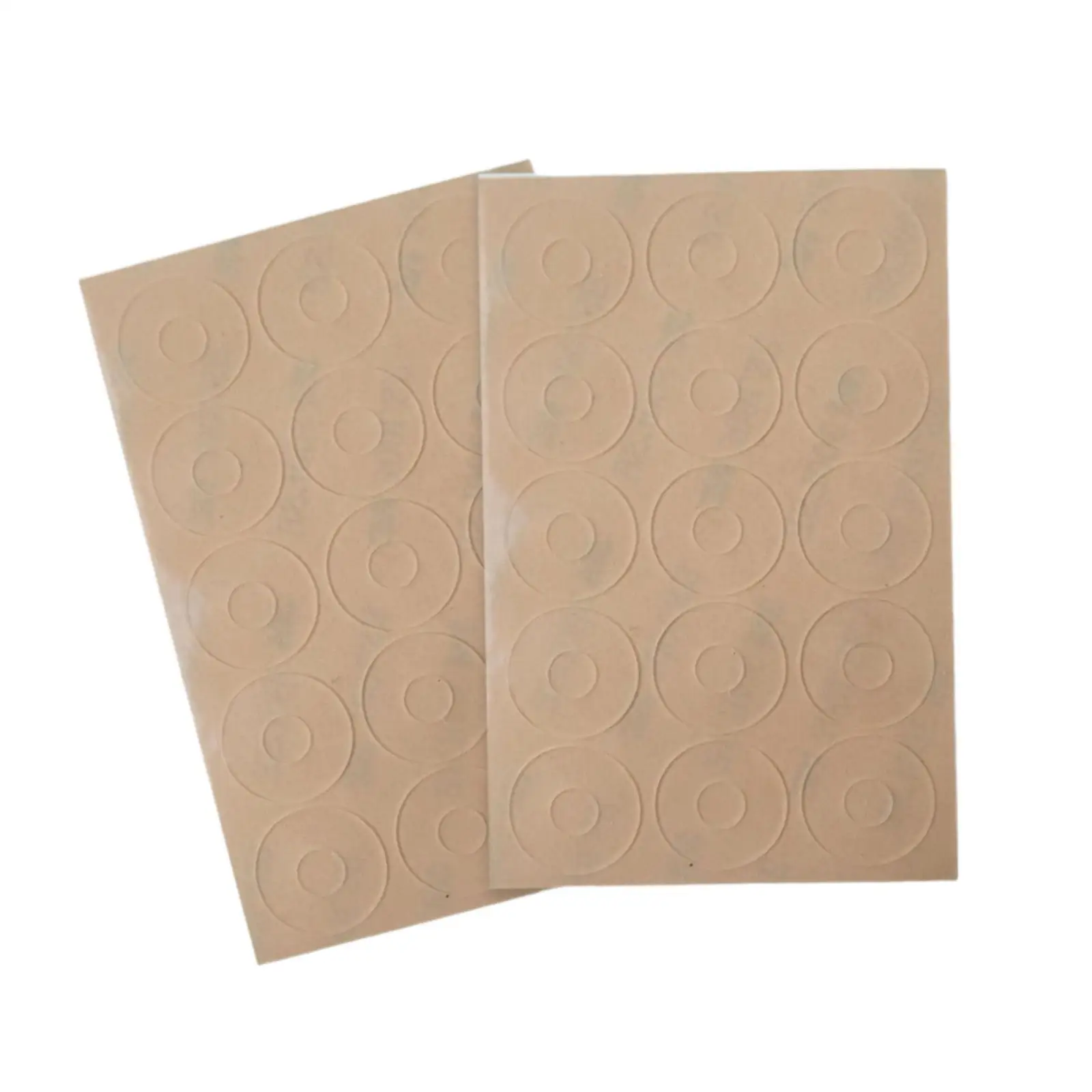 60 Pieces Patchwork Rulers Antiskid Pad Ruler Grip Stickers Portable Lightweight