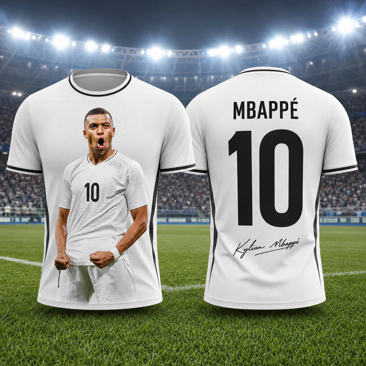 Mbappé 2026 Limited Commemorative Collection Men Football Jersey Breathable Printed Soccer Shirt For Outdoor Sports Training