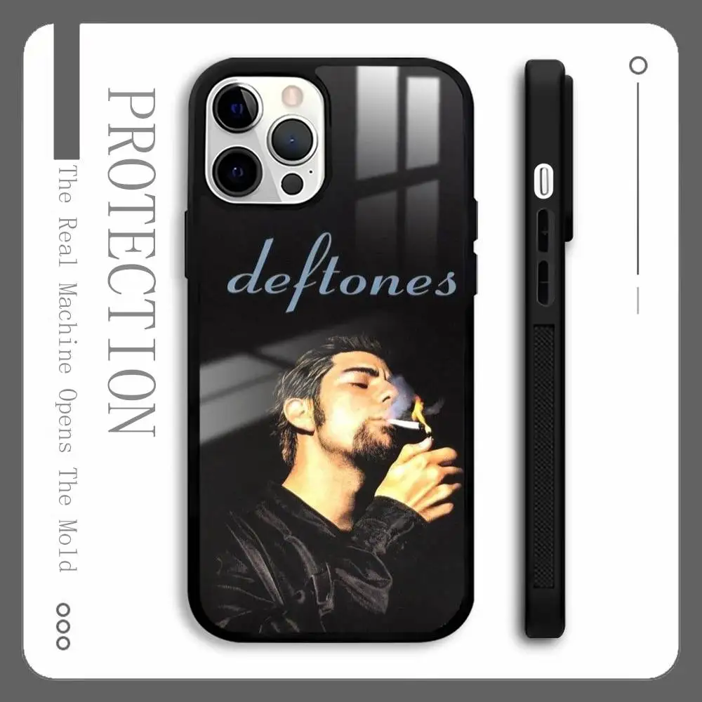 Coque de téléphone Rock Band d-deftones, étui de chargement sans fil magnétique Magsafe pour IPhone 16 15 14 13 12 11 Pro Max Plus Mini