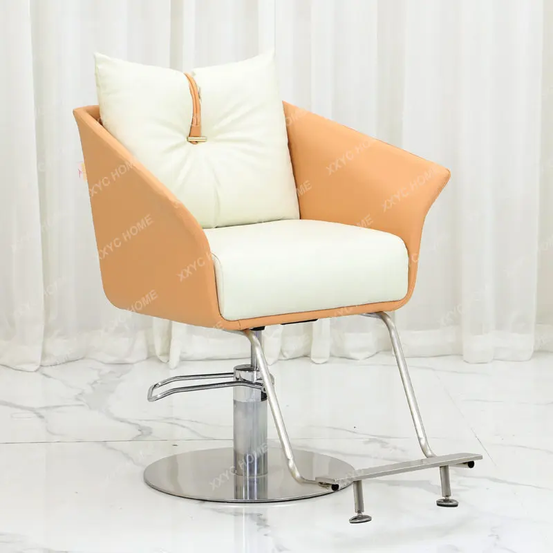 TTHigh-end barber shop casual Internet celebrity hair cutting perm and dyeing chair hair salon chair hair salon special Douyin s