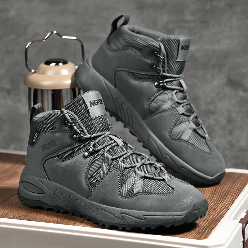 أحذية رياضية مضادة للانزلاق قابلة للتنفس للرجال للمشي لمسافات طويلة والجري والرحلات أحذية رياضية خارجية للرجال