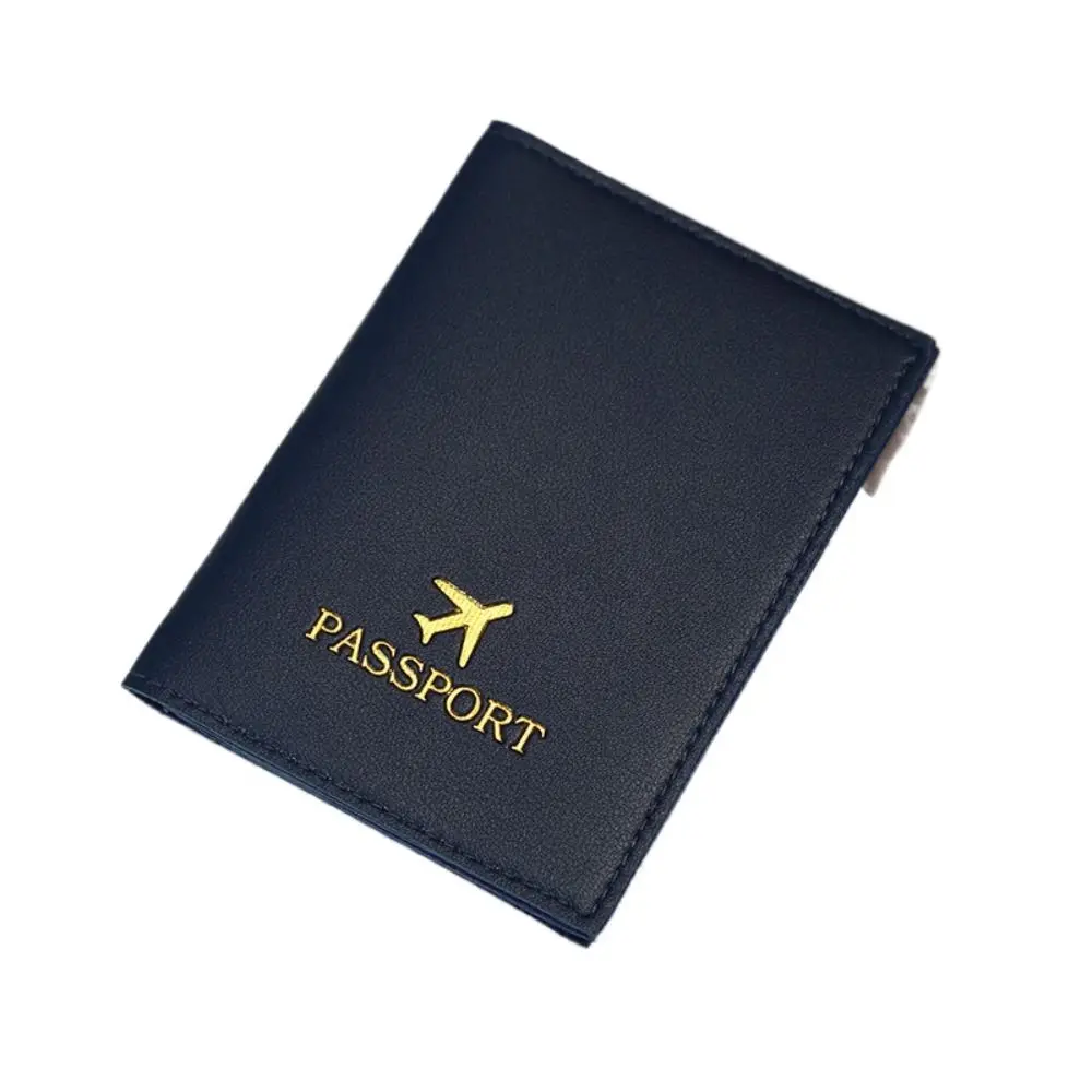 Multifunction PU Leather Passport Cover Card Case Travel Accessories Passport Clip Passport Holder Wallet Ticket Holder Male