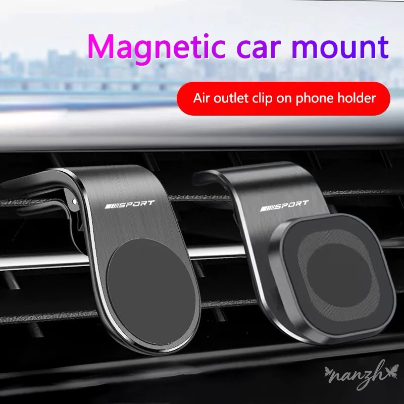 

1pc For BMW M Emblem E46 E36 E34 F10 E90F30 E60 F30 E53E30 E9 E87 Magnetic Car Phone GPS Navigate Support Bracket Accessory