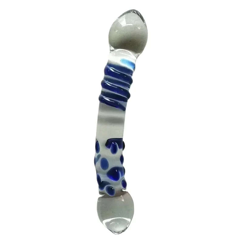 Anal Masturbation Crystal G-spot Stimulator Sex Toy Butt Plug Tool Toy Women Glass Penis Glass Dildo Anus Dilator Anal Plug