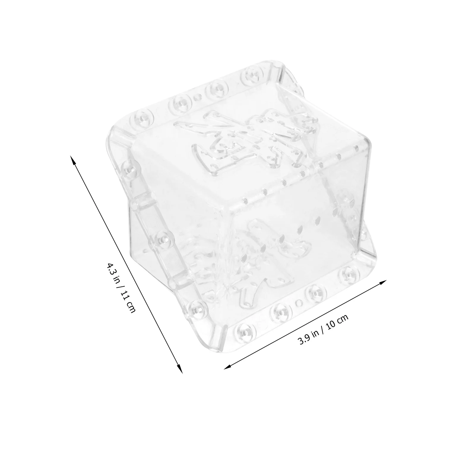 

2pcs Fruit Shaping Mold Square Growing Molds For Vegetable Melon Ginseng Garden Tool Plastic Shape Wear Resistant High Strength