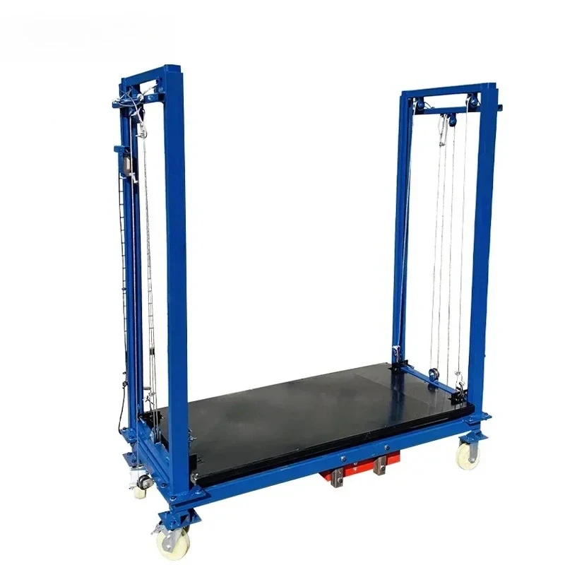 New Mobile Lifting Platform Power Assisted Scaffolding Indoor Outdoor Decoration High-altitude Folding Disassembling Structure