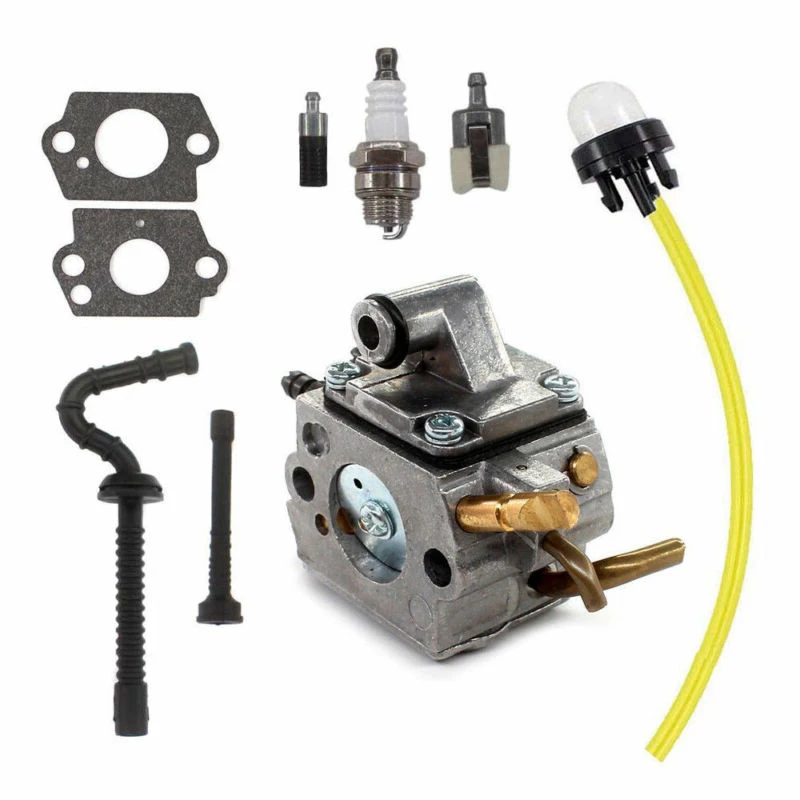 Imagem -04 - Carburador para Stihl Ms192 Ms192t Kit Carburador Motosserra para Zama C1q-s258 Arruelas Vela de Ignição Mangueira Combustível do Motor Primer Bulbo Novo