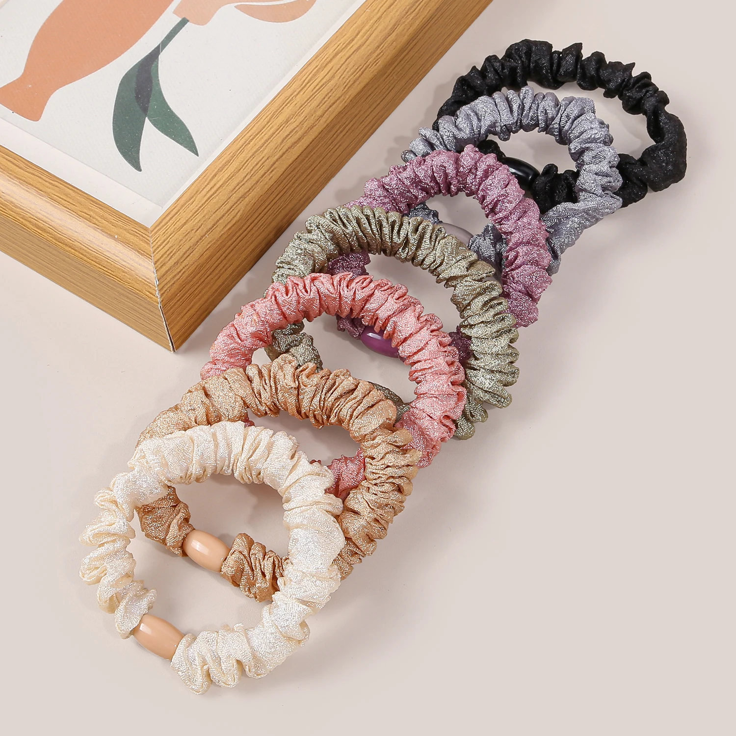 

14/28 шт. модная базовая эластичная повязка для волос для толстой кишки для девочек, повседневная веревка для волос для отдыха для детей, женские аксессуары для волос