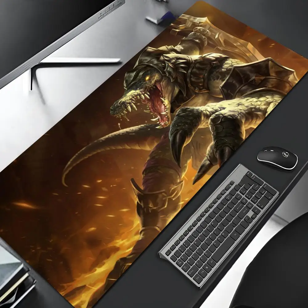 Renekton Rengar Riven Mouse Pad Cartoon Lockedge Large Gaming Pad Computer Gamer Keyboard Mat Desk Mousepad PC Desk Pad