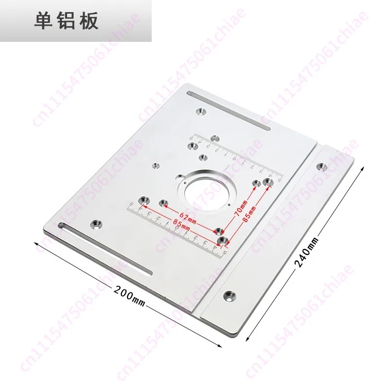 Big Gong Machine Bakelite Milling Flip-chip Board Woodworking Countertop Chamfered Trimming Slotted Aluminum Panel