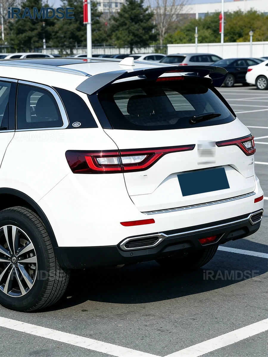 

Spoiler for Renault Koleos Rear Wing Type TE Black Forged Texture Car Decoration Accessories