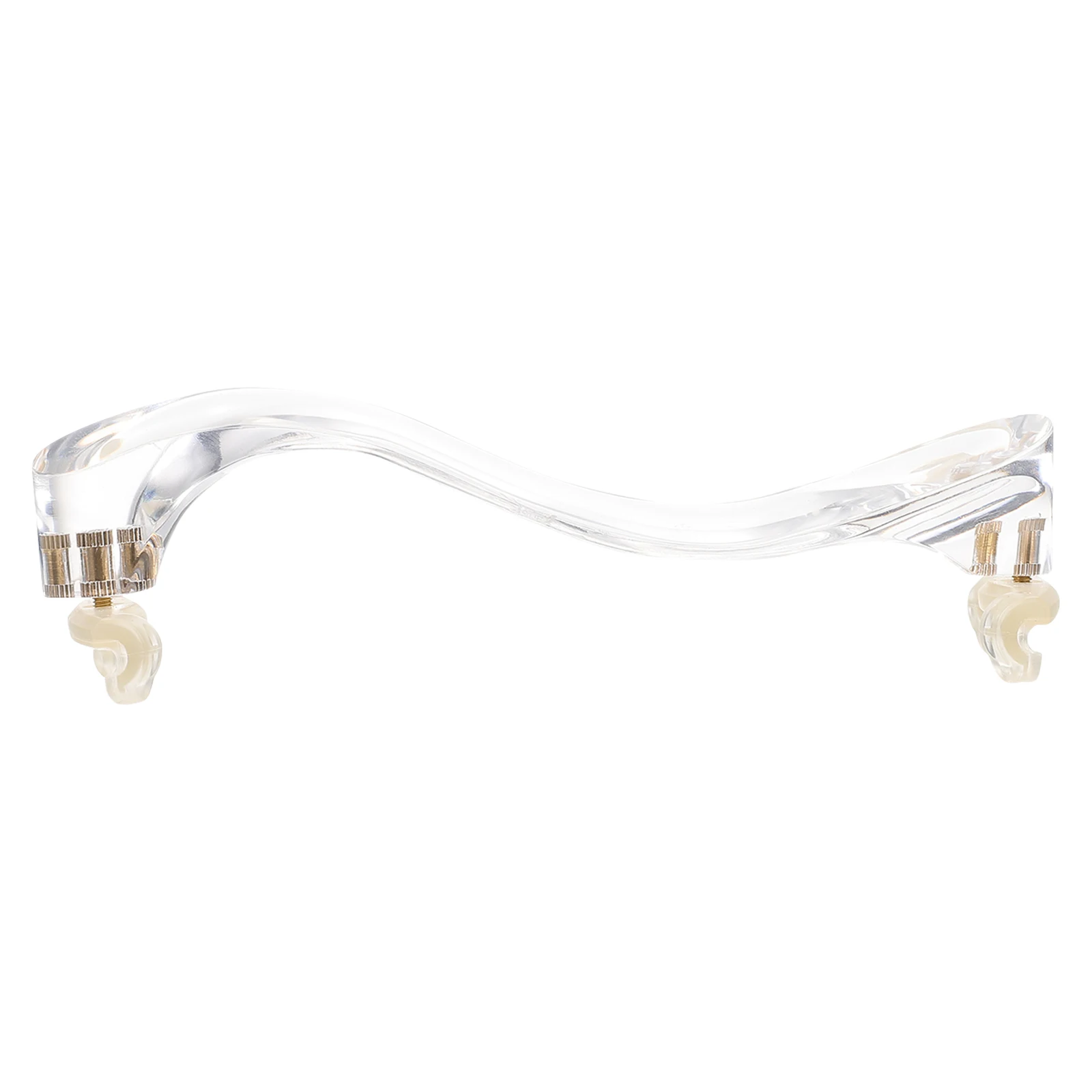 

Crystal Violin Shoulder Rest Acrylic Support Portable Holder Fine Material Back Pressure Reduction Comfortable Design Musical