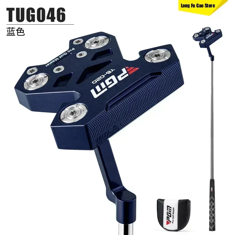 PGM Herren-Golfputter Aviation Aluminium Series Stabiler, niedriger Schwerpunkt, vollständig CNC-gefertigter Composite-Putter TUG046 mit PU-Stabhülle