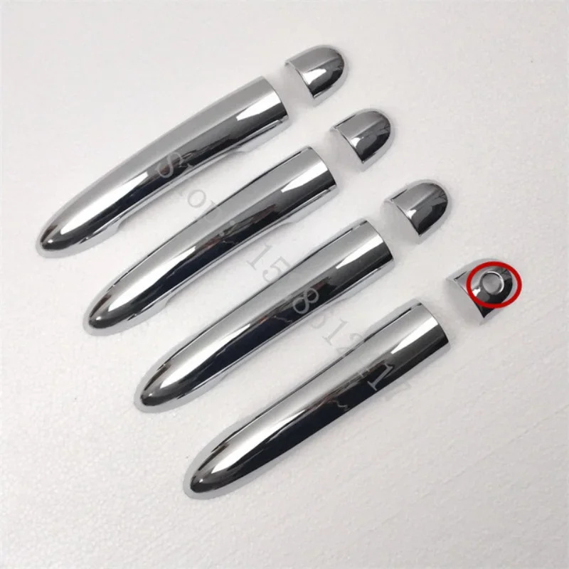 

For Renault renault scenic 2 ii MK2 Chrome Door Handle Cover Car Accessories Stickers Trim Set 2009 2010 2012 2014 2016 2018