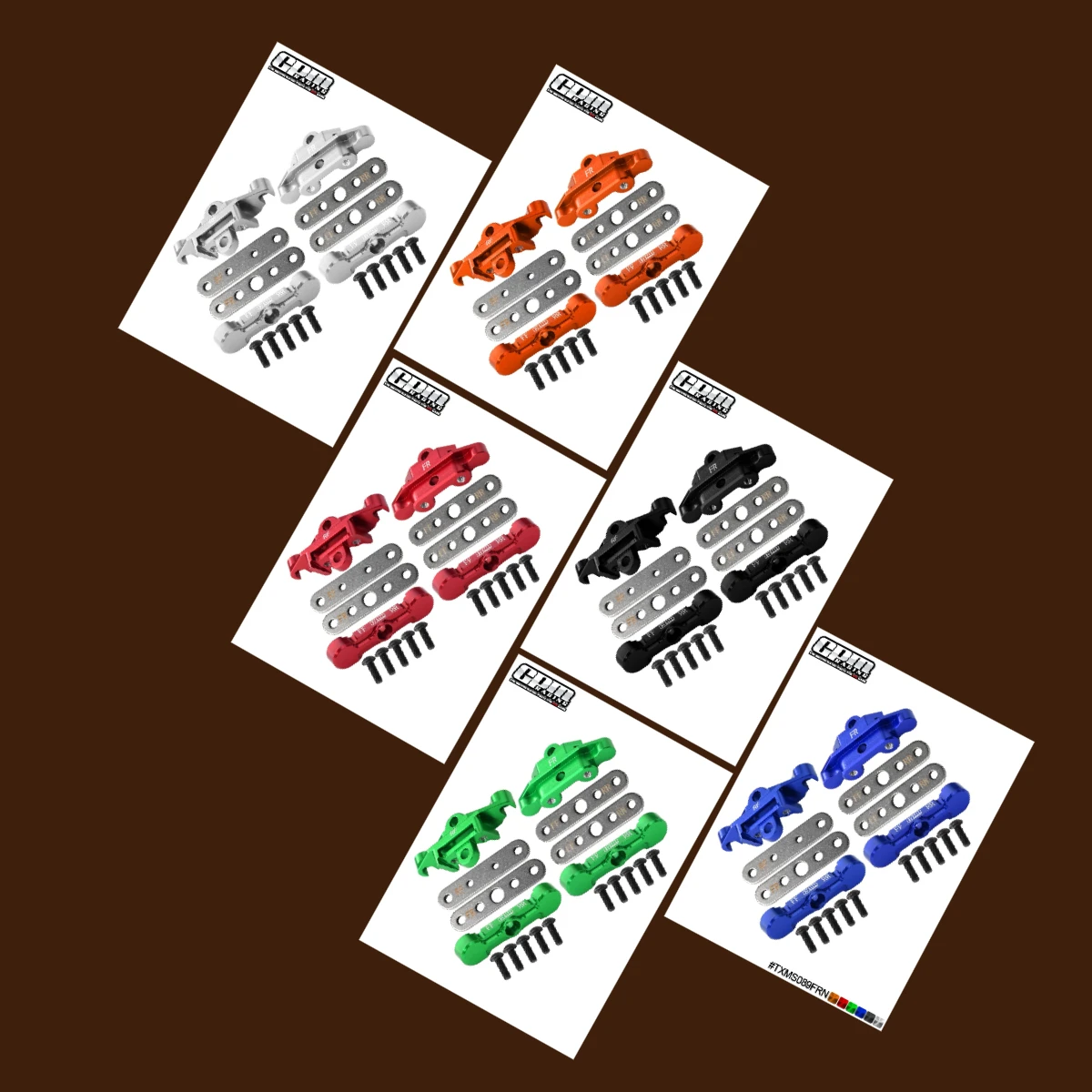 

GPM 7075 Алюминиевое крепление для рулевой тяги и набор фиксаторов подвески TRAXXAS Maxx Slash Maxx 102076-4