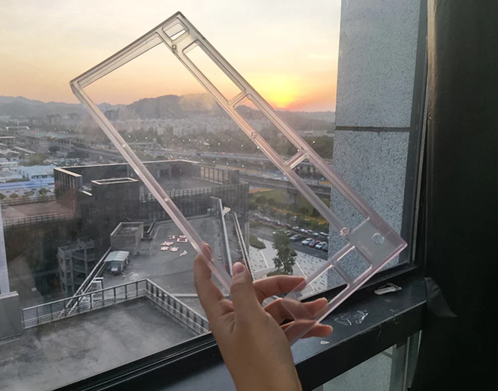 ONLY Transparent Top Case for Keydous NJ80 Keyboard Modification Repair Accessory