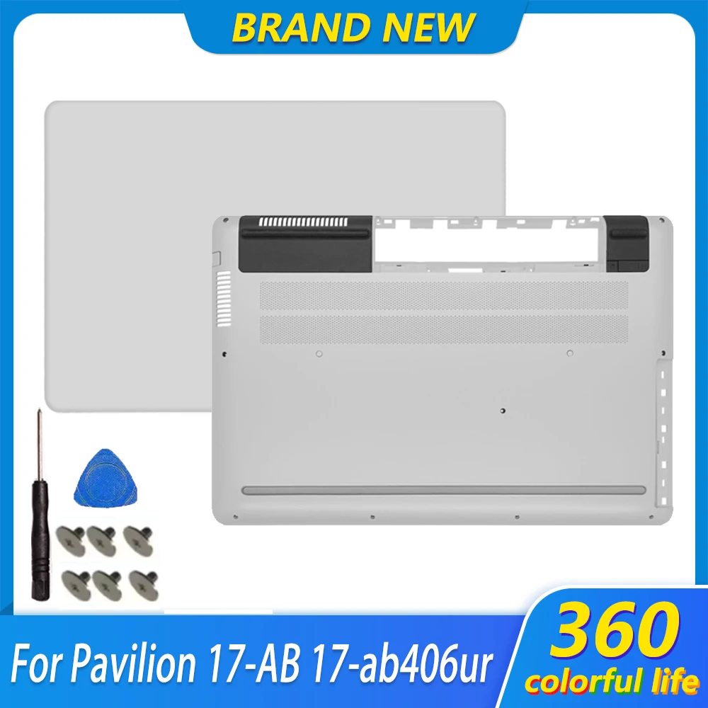 New Original Laptop Top Case For Pavilion 17-AB 17-ab406ur LCD Back Cover Front Bezel Palmrest Upper Lower Bottom Case 17.3