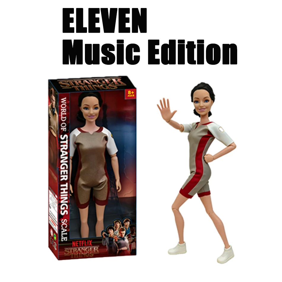 Kolekcja lalek z serialu Stranger Things - Edycja Muzyczna i Klasyczne Stroje - Zestaw Prezentowy dla Fanów