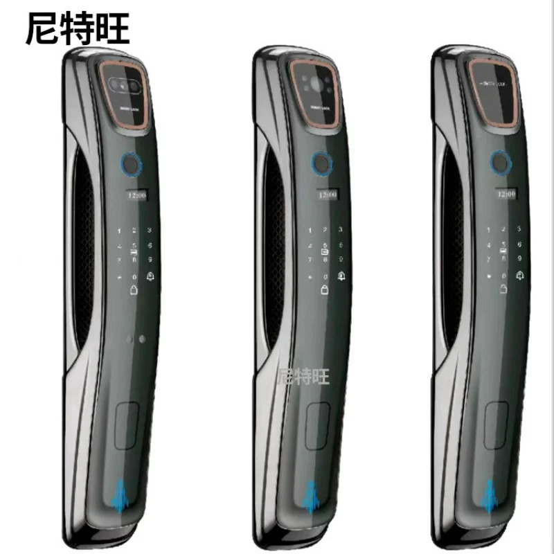 Face Recognition Fingerprint Lock Visual Electronic Password Lock Household Anti-Theft Door Lock Automatic Entry Door Door