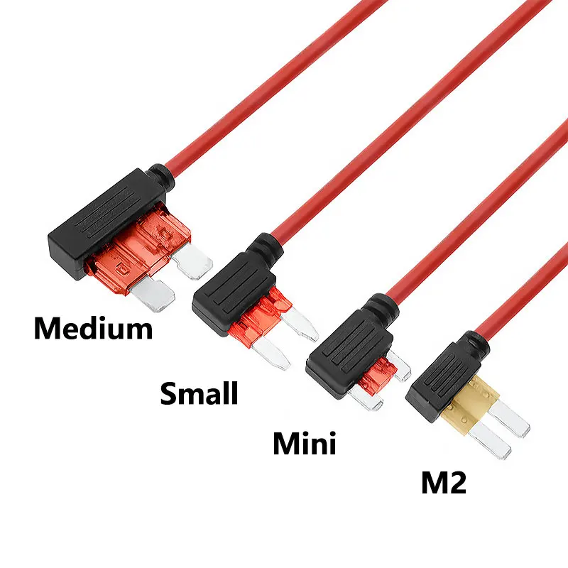 1PCS 12V Fuse Holder Add-a-circuit TAP Adapter Micro Standard Ford ATM APM Blade 10A 15A 20A