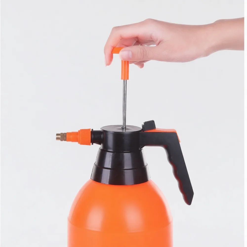 Plastic Pressure Pump Garden Sprayer Watering Can For Indoor Houseplant Leaf Cleaning Floral Care Manual Mister Accessory