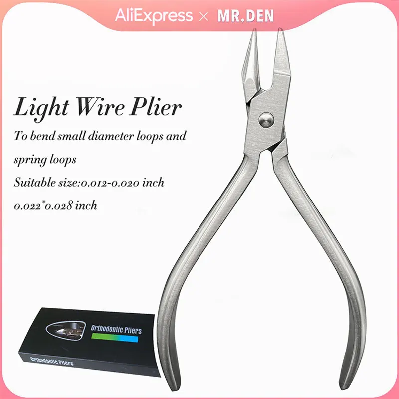 

1pc Dental Orthodontic Short Light Wire Plier Orthodontic Pliers Forceps Dentist Pliers Orthodontic Instruments Tools for Ortho