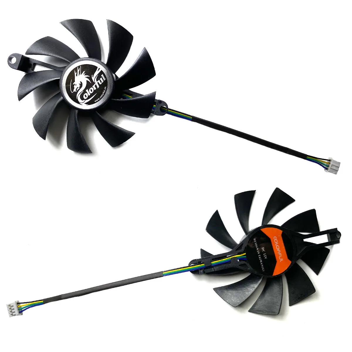 Новый сменный вентилятор для видеокарты COLORFUL GeForce GTX 1630 1650 1650S Smart Shark LE