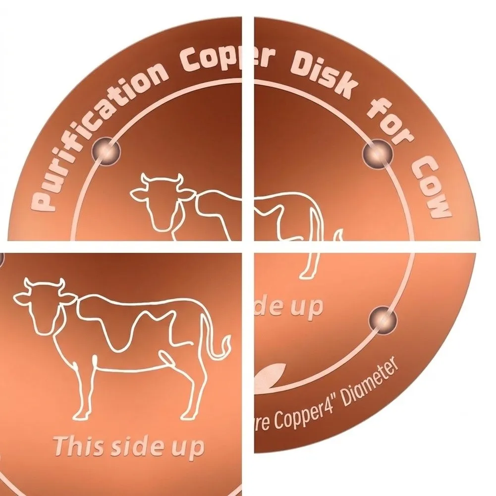 Sturdy Copper Cleaning Pan Built for Bird Baths Turkey Waterers Llama Troughs and Multi-Species Farm Applications