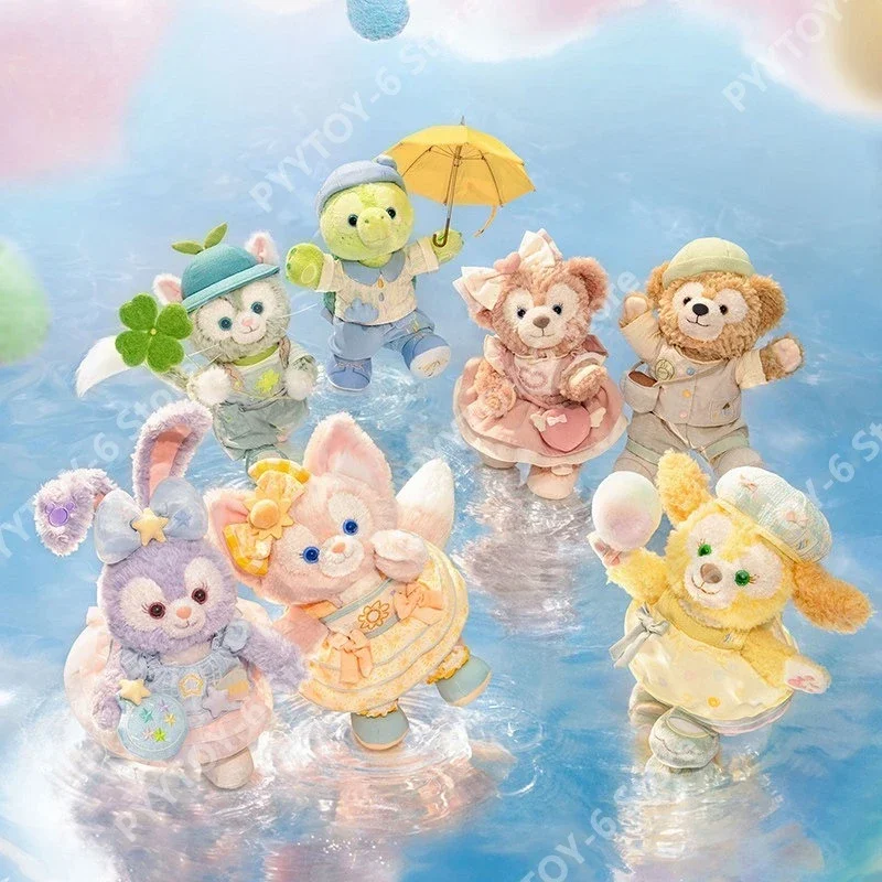 

Disney Duffy Mini Classroom Natural Colors Lina Belle Plush Toys Collection Decorations Photography Props Holiday Surprise Gifts