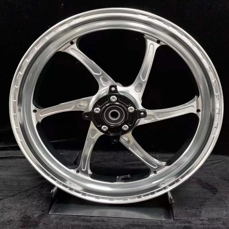 Custom Forged Motorcycle RimsSuitable For Kawasaki ZX4R ZX-4RR Custom Design Forged Wheel Hubs Modified Motorcycle CNC Aluminum