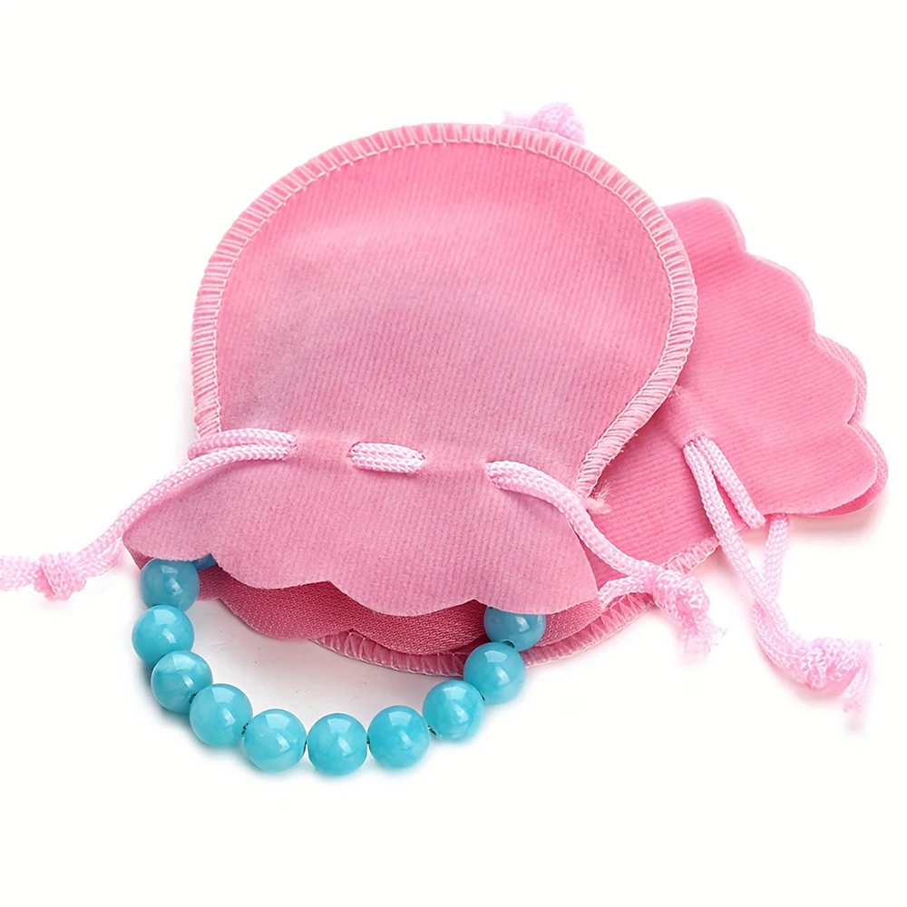 

10pcs/Lot Velvet Drawstring Bag Pouch String Sachet for Jewelry Organizers Gift Packaging Candy Gift Storage Supply Wholesale