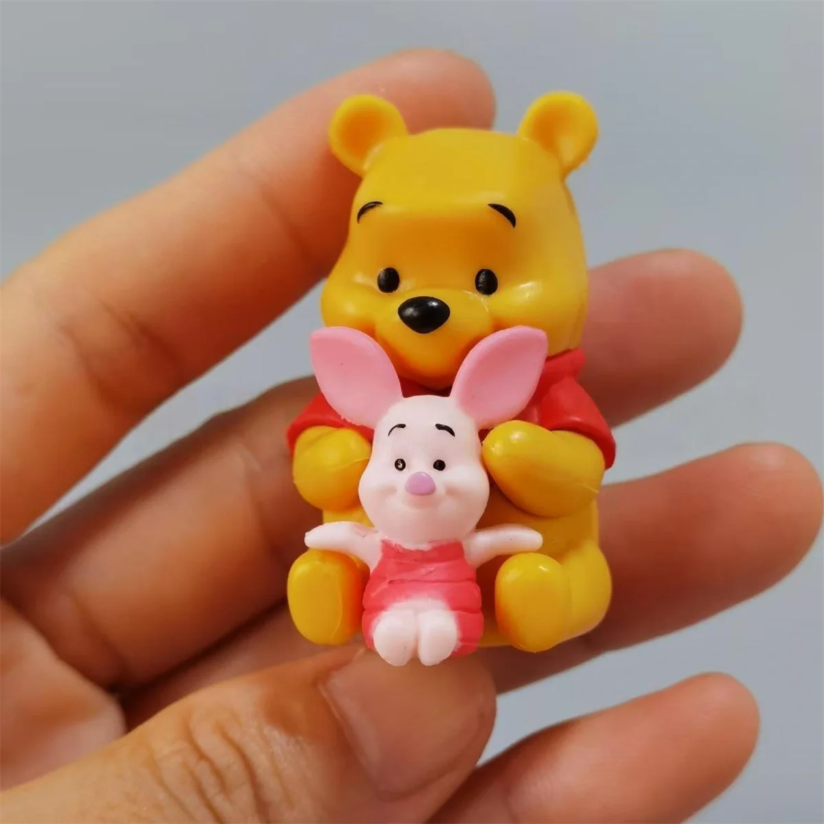 10 تماثيل نموذج دمية حيوانية لطيفة، وحلي لعبة المناظر الطبيعية الداخلية، وهدايا العيد #3