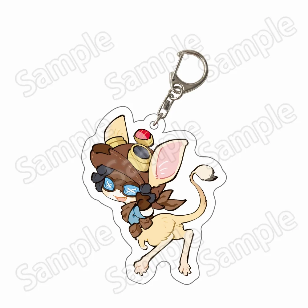 Game Anime Identity V Mike Andrew Luca Eli Emma Acrylic Keychain 6cm Chibi IDV Seer Prisoner Gravekeeper Keyring Kawaii Gift view 5