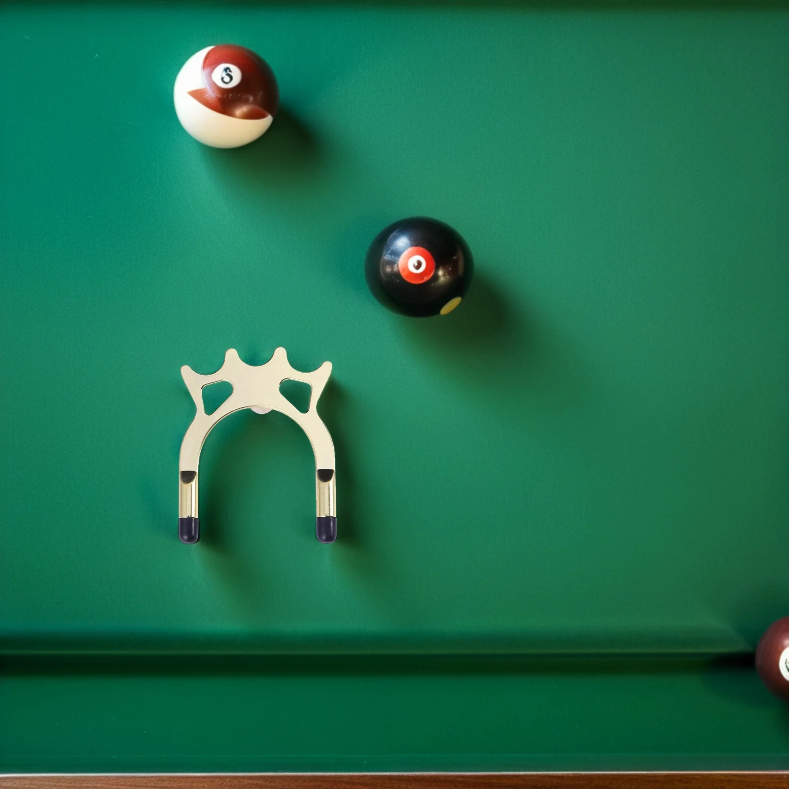 

2pcs Snooker Bridge Head Metal Pool Cue Rest Ergonomic Wear-Resistant For Billiards Competition Practice Room Accessories