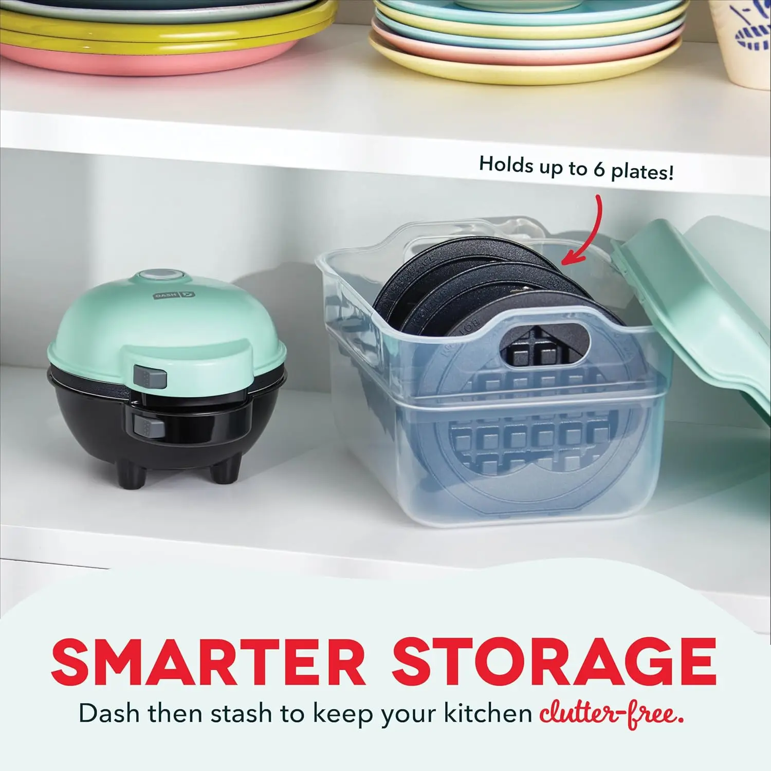 Compact Multi-Plate Mini Cooking System with Detachable Plates and Built-In Storage Container
