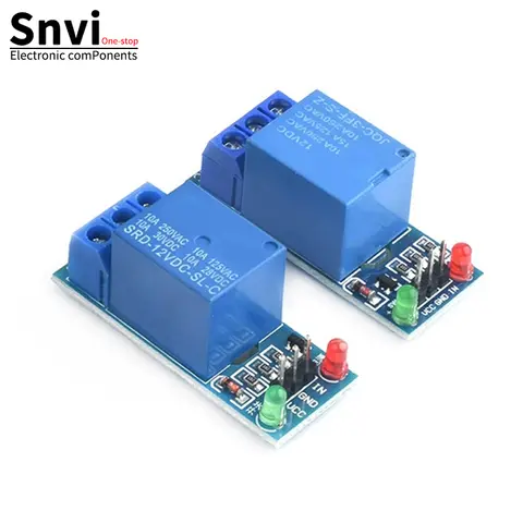 3.3V 5V 12V high and low level trigger 1 Channel Relay Module interface Board Shield For PIC AVR DSP ARM MCU Arduino low level
