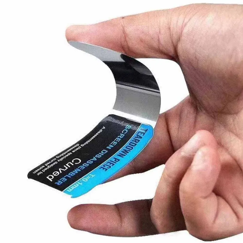 5 piezas de herramientas de palanca para pantalla curva LCD de iPad y teléfono, tarjetas de apertura ultra delgadas y flexibles, desmontaje de acero para teléfonos móviles 6
