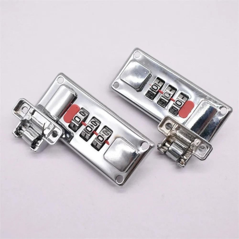 High Security Combination Latch For JiHang Tool Box Hardware Metal Anti Theft Password Lock Key Access Storage Component