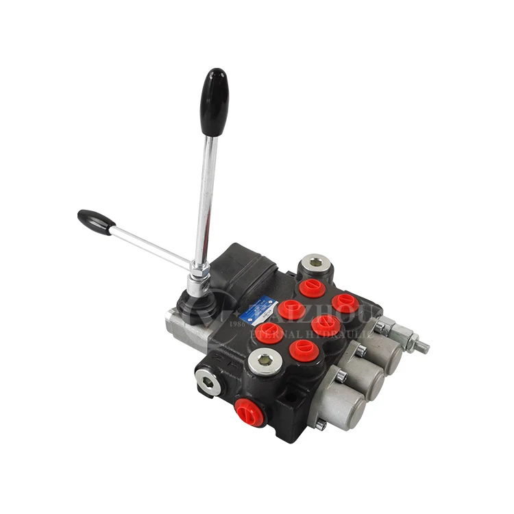 Hot Selling for Wood Splitter 120 Liter Manual Operated Hydraulic Directional Control Valve With Monoblock Structure